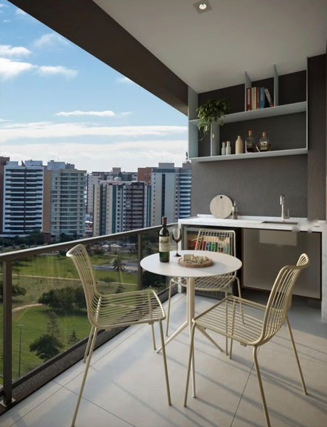Concept Jardins — Varanda com vista