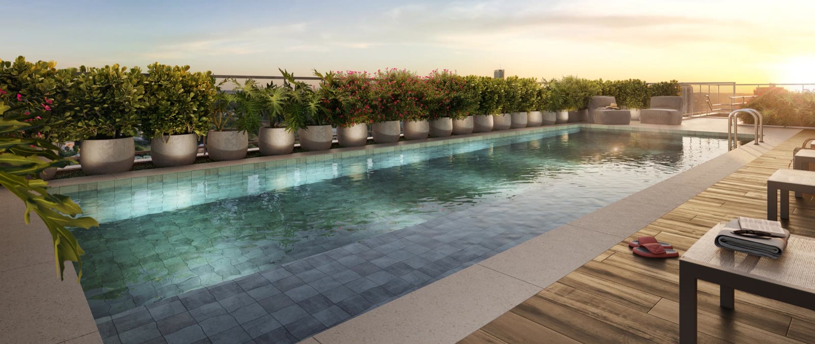 NEX ONE Cotovia | Arapanés — Piscina com vista para o bairro