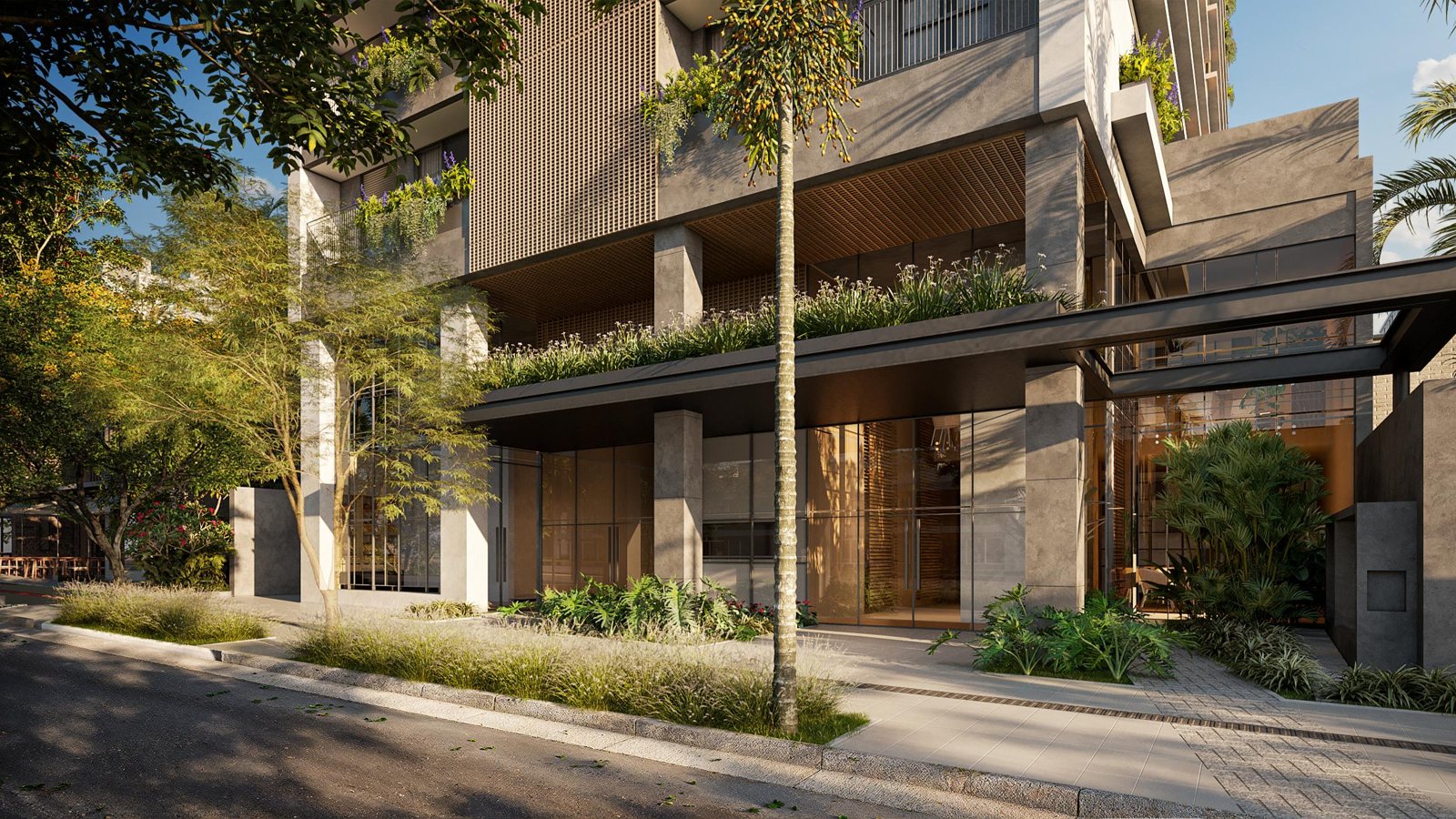 NEX ONE Galeria Jardins — Acesso residencial