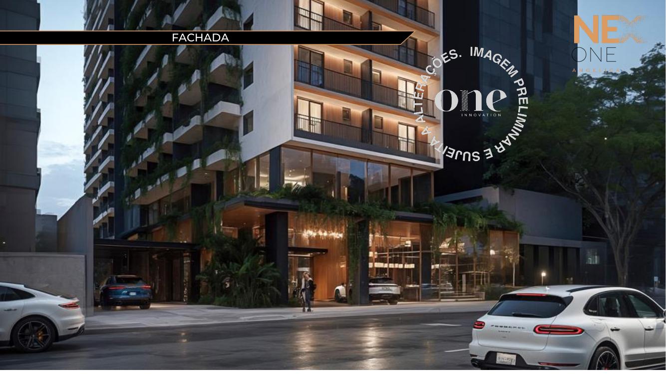 Fachada do NEX ONE Angélica — Av. Angélica, 750, Higienópolis, São Paulo