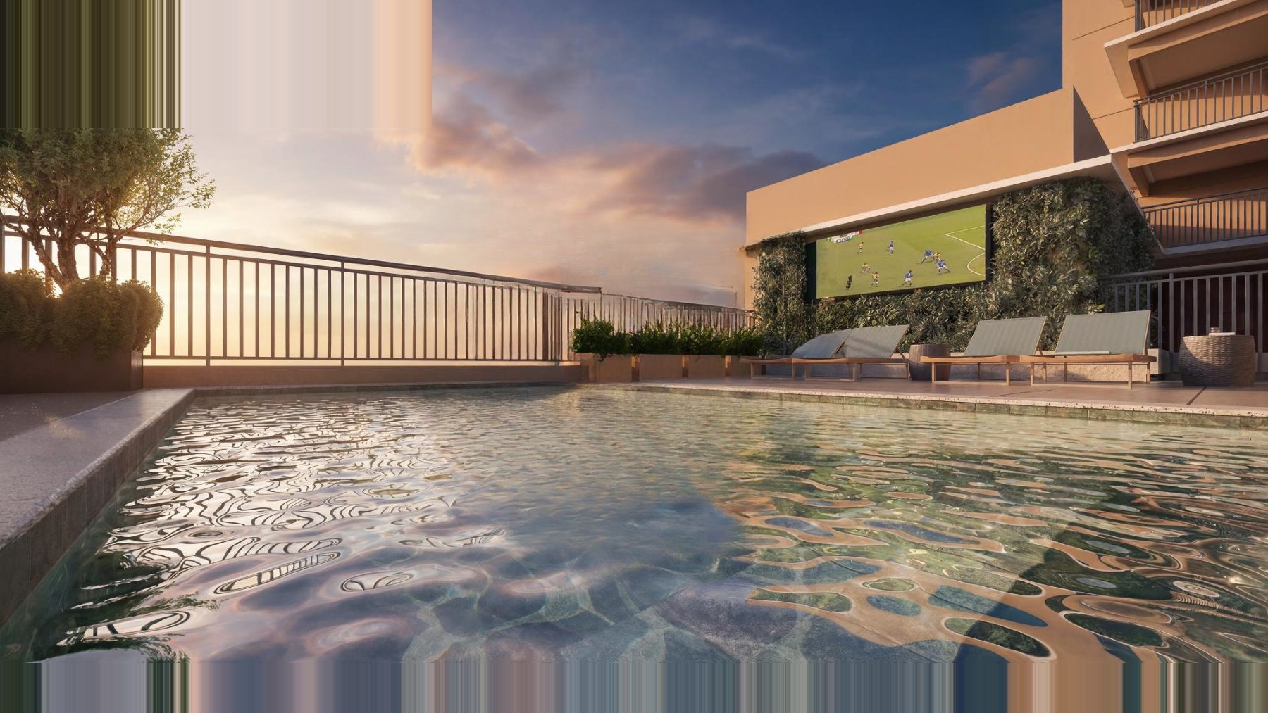 NEX ONE Caiubí — piscina